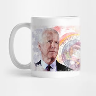 Joe Biden portrait, President of the United States Mug